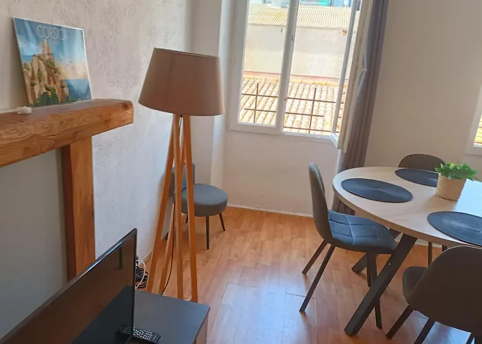 **** Very Central Ajaccio 36 Rue Fesch, Cosy Flat In City Center Pedestrian Street, Up To 4 People ****