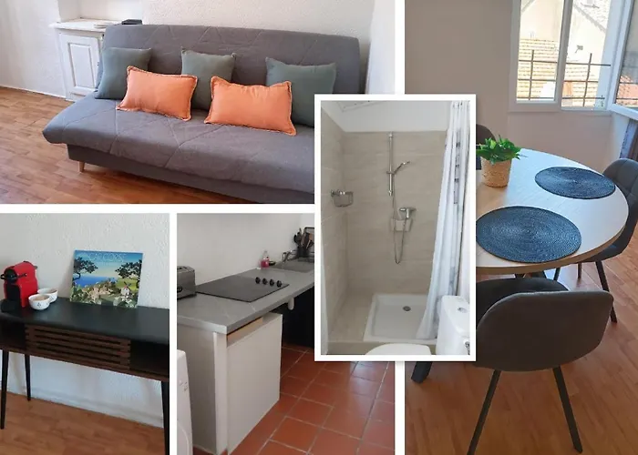 **** Very Central Ajaccio 36 Rue Fesch, Cosy Flat In City Center Pedestrian Street, Up To 4 People ****